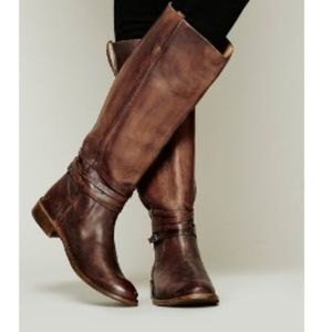 FRYE DISTRESSED LOOK BOOTS